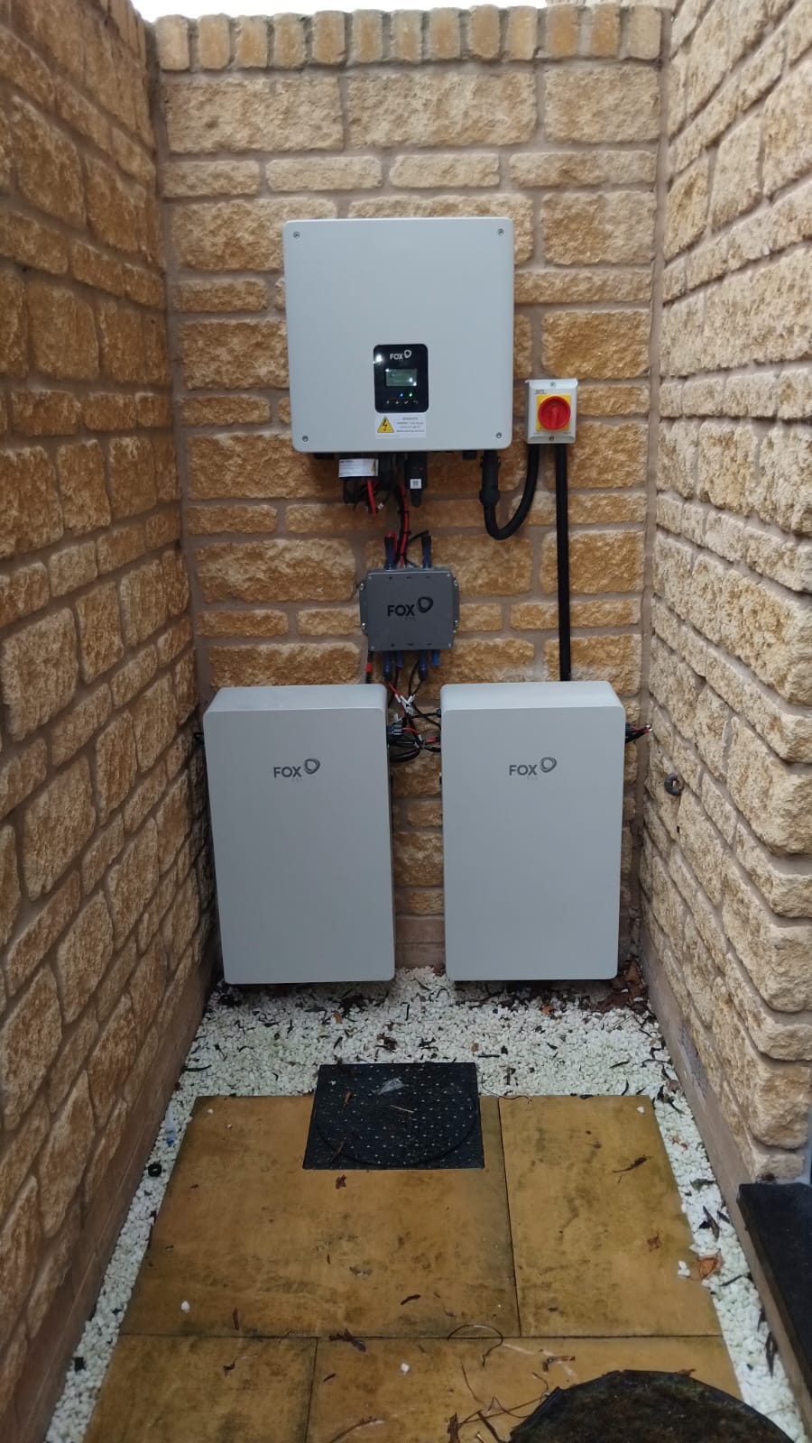 Fox ESS battery storage installation by Cozy Home Solutions 1 of 8