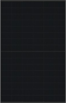DMEGC 465W all-black solar panel, manufacturer product photo.